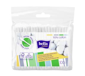 Ватные палочки Bella Cotton Nature Friendly, 100 шт.