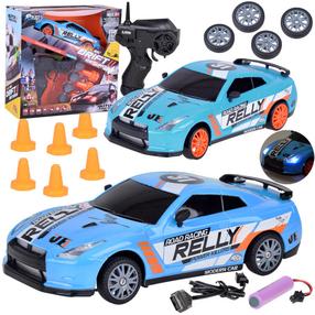 Rc auto Racing Rally Drift Returns, 1:24, sinine v.