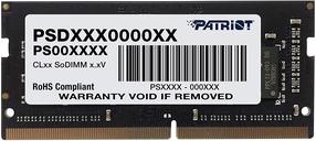 Operatiivmälu (RAM) Patriot SBPAT4G08SIGN09, DDR4 (SO-DIMM), 8 GB, 3200 MHz