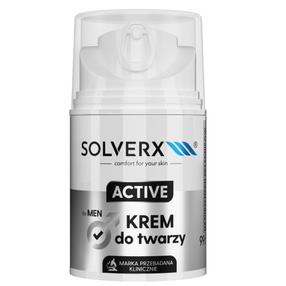 Sejas krēms Solverx Active Men, 50 ml