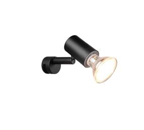 Šviestuvas sieninis Trio Lorenzo 283500132, GU10, 1 x 5 W, juoda sp. / juoda sp.