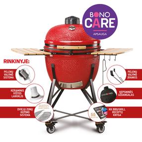Grilis Kamado Bono Limited TQ0025, raudona sp., 64 cm