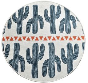 Kilimas Conceptum Hypnose Happy Cactus 882CHL1620, įvairių spalvų, 100 cm x 100 cm