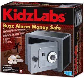 Игрушечный сейф для денег 4M KidzLabs 3289, серый цв.