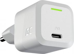 Telefoni laadija Green Cell CHARGC06W, USB-C, valge v., 33 W