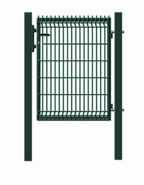 Varteliai segmentiniu užpildu Garden Center RAL6005, 100 cm x 123 cm, žalia