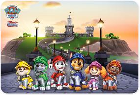 Paklājs Nickelodeon Paw Patrol Castle, daudzkrāsaina, 150 cm x 100 cm