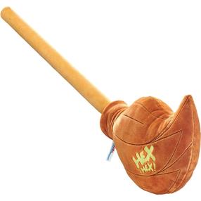 Mīkstā rotaļlieta grīdas slota Schmidt Bibi Blocksberg Mashed Potato, brūna krās., 79 cm