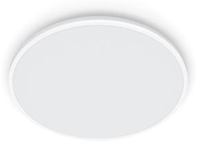Išmanusis šviestuvas plafonas WiZ Rune, LED, 2700 - 6500 °K, 1 x 21 W, balta sp. / balta sp., 40 x 40 cm