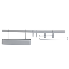 Virtuvinis stovas Kuchinox, 60 cm x 14 cm, plienas, pilka sp.