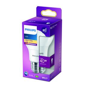 Lemputė Philips LED, A60, 2700 °K, E27, 5.5 W, 470 lm