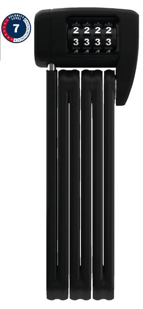 Lukk Abus Folding Bordo Lite 6055C/85 SH, must v.