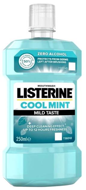 Burnos skalavimo skystis Listerine Cool Mint Mild, 250 ml