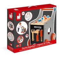Žaislinis meistro įrankis Janod Brico Kids J06478, juoda sp./mėlyna sp./pilka sp.