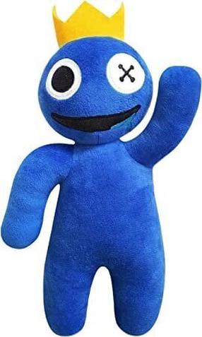 Mīkstā rotaļlieta HappyJoe Rainbow Friends, zila krās., 30 cm
