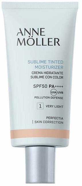 Крем для ухода за загаром для лица Anne Möller Perfectia Tinted Shade 1 SPF50, 50 мл