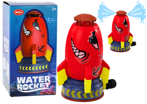 Фонтан Water Rocket Shark, красный цв.