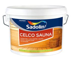 Laka, pus-matēts Sadolin Celco, 2.5 l, Caurspīdīga krās.