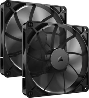 Ventiliatorius Corsair RS140, 14 cm, juoda sp.