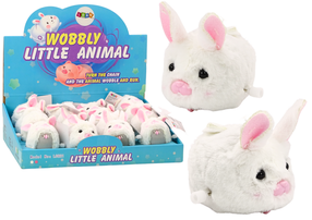 Заводная игрушка Wobbly Little Animal, белый цв.