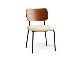 Kėdžių rinkinys Cosmopolitan Design Dina Boucle, matinė, smėlio sp., 57 cm x 49 cm x 79 cm, 2 vnt.