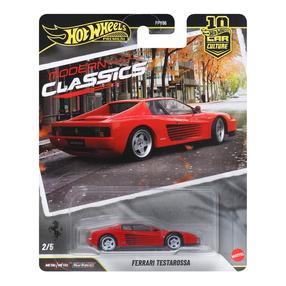 Žaislinis automobilis Mattel Hot Wheels Premium Modern Classic Ferrari Testarossa 288 GTO JKF00, 1:64, raudona sp.
