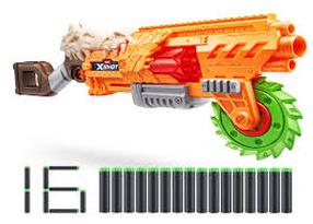 Žaislinis šautuvas su kulkomis Zuru X-Shot Insanity Horrorfire Doomsday 36732 Oranžinė