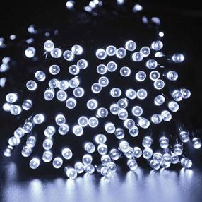 Lempučių girlianda, 20 m, mėlyna sp., 200 LED