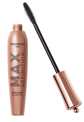 Blakstienų tušas Bourjois Paris Max Definition Volume Glamour, 10 ml, juoda sp. 01