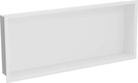 Įleidžiama sieninė lentyna Mexen X-Wall-R, 10 cm x 30 cm x 75 cm, balta sp.