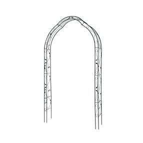 Augalo atrama Garden Center, 145 cm x 37.5 cm, 260 cm, metalas