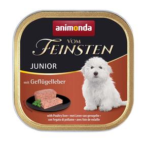 Влажный корм для собак Animonda Vom Feinsten Junior, говядина/свинина, 0.150 кг