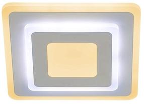 Šviestuvas lubų CristalRecord Cryn, LED, 3000 - 6000 °K, balta sp. / balta sp., 20 x 20 cm