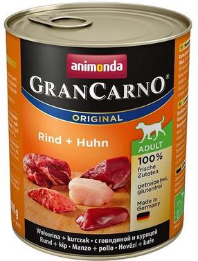 Märg koeratoit Animonda GranCarno Original Adult, veiseliha/kanaliha, 0.8 kg