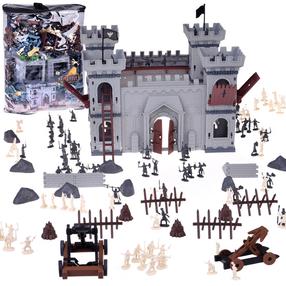 Kujukeste komplekt, koos tarvikutega Good Peace Castle, 302 tk, mitmevärviline