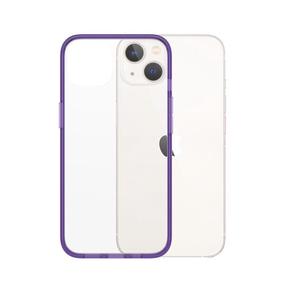 Telefono dėklas PanzerGlass ClearCase, skaidri sp./violetinė sp., Apple