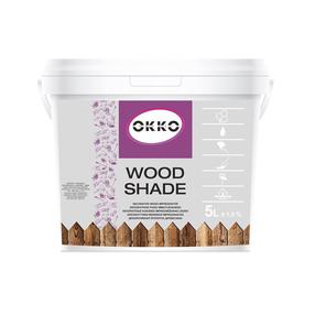Medienos impregnantas Okko Wood Shade, raudonmedžio sp., 5 l