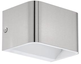 Lampa sienas Eglo Sania 4 98424, LED, 1 x 6 W, balta krās. / satīna niķelis krās.