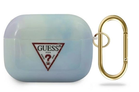 Ausinių dėklas Guess GUACAPTPUMCGC02 Apple AirPods Pro, žydra sp.