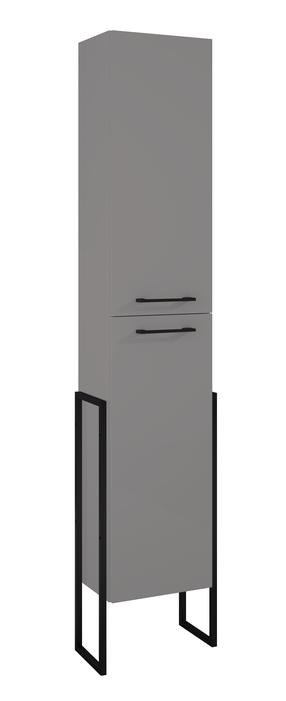 Laisvai pastatoma vonios spinta Elita Cheese Plus, rusva sp., 22 cm x 30 cm x 175 cm