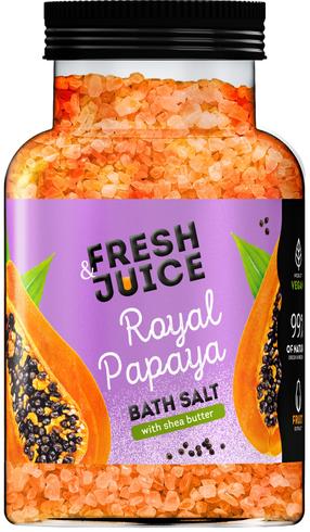 Vonios druska Fresh Juice Royal Papaya, 700 g