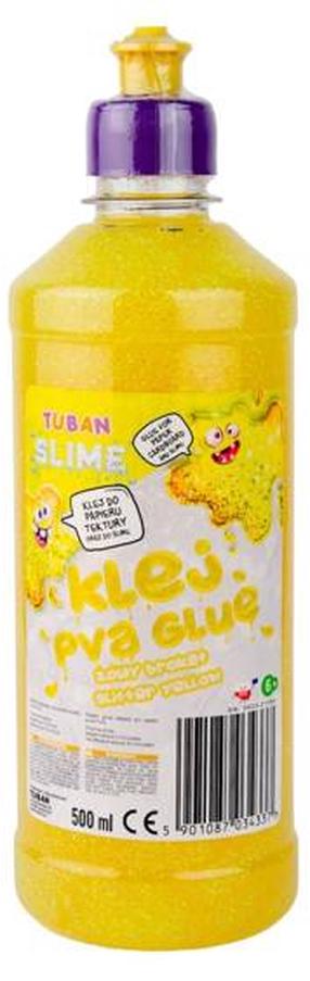 PVA līme Tuban PVA Glitter Glue TU 3433, dzeltena krās.