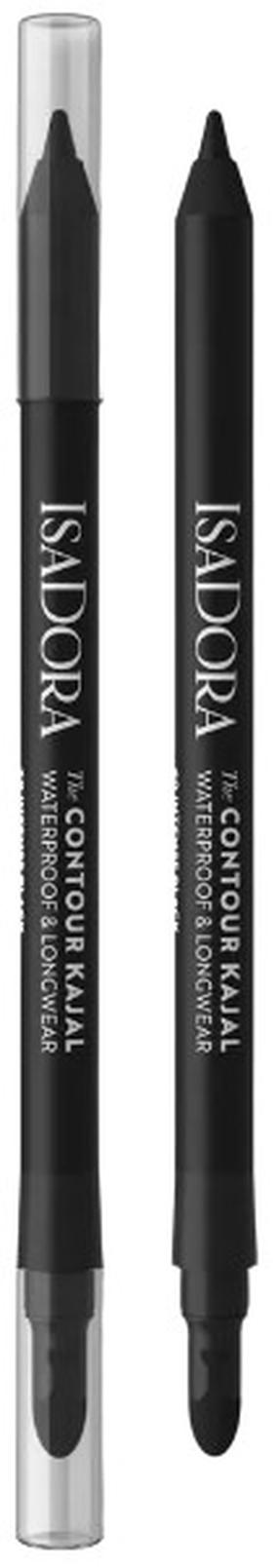 Akių pieštukas IsaDora The Contour Kajal, 1.2 g, intense black sp. 60