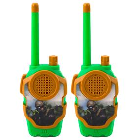 Rinkinys vaidmenų žaidimui, racijos Lean Toys Military 27742, žalia sp.