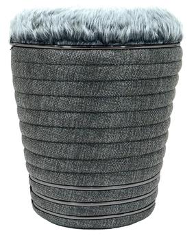 Pufas Kayoom Doric 345 WMU5R-ANT, antracito sp./grafito sp., 42 cm x 42 cm x 50 cm