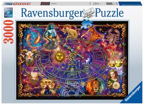 Dėlionė Ravensburger Star Signs 167180V, 121 cm x 80 cm, 3000 vnt., įvairių spalvų