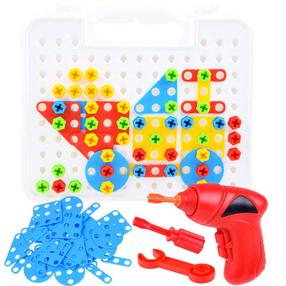 Klotside komplekt koos kruvikeerajaga Jokomisiada Creative Toolbox ZA3546, 268 tk, mitmevärviline