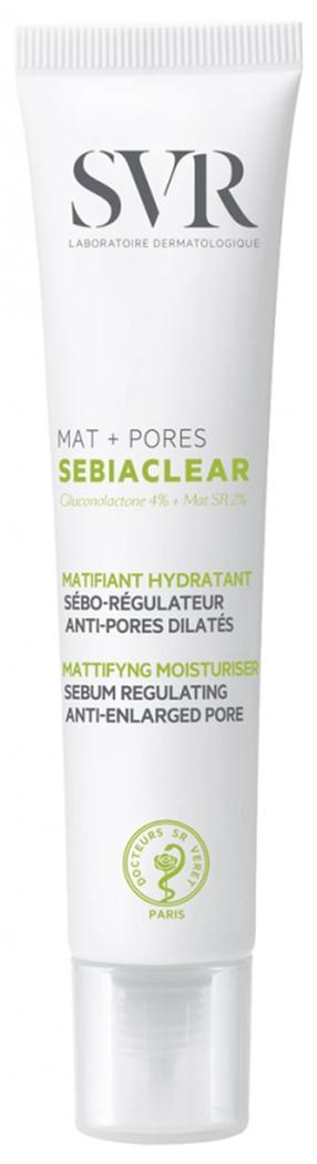 Sejas krēms SVR Mat+Pores, 40 ml