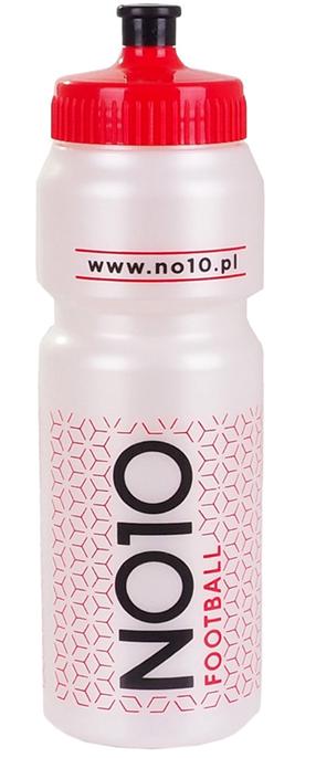 Бутылка для воды NO10 BID-009, белый цв./красный цв., пэвп, 0.75 л