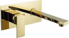 Peidetud valamusegisti Mexen Cube Concealed, kuldne v.